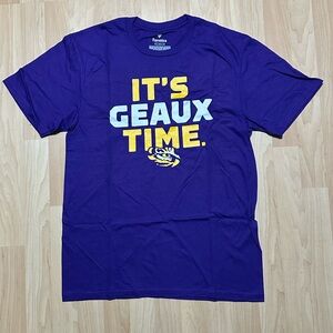 Fanatics LSU Purple 'It's Geaux Time' Men's Tee